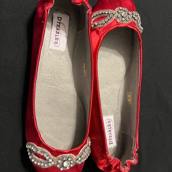 Red Wedding Shoes - Picture 2 of 4